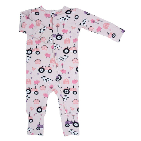tractors-and-cows-convertible-romper Sweet Bamboo - Sophia's Style-2
